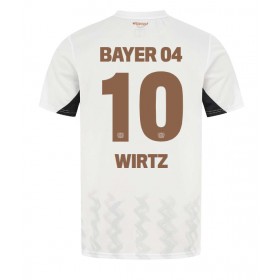 Bayer Leverkusen Florian Wirtz #10 Auswärtstrikot 2024-25 Kurzarm